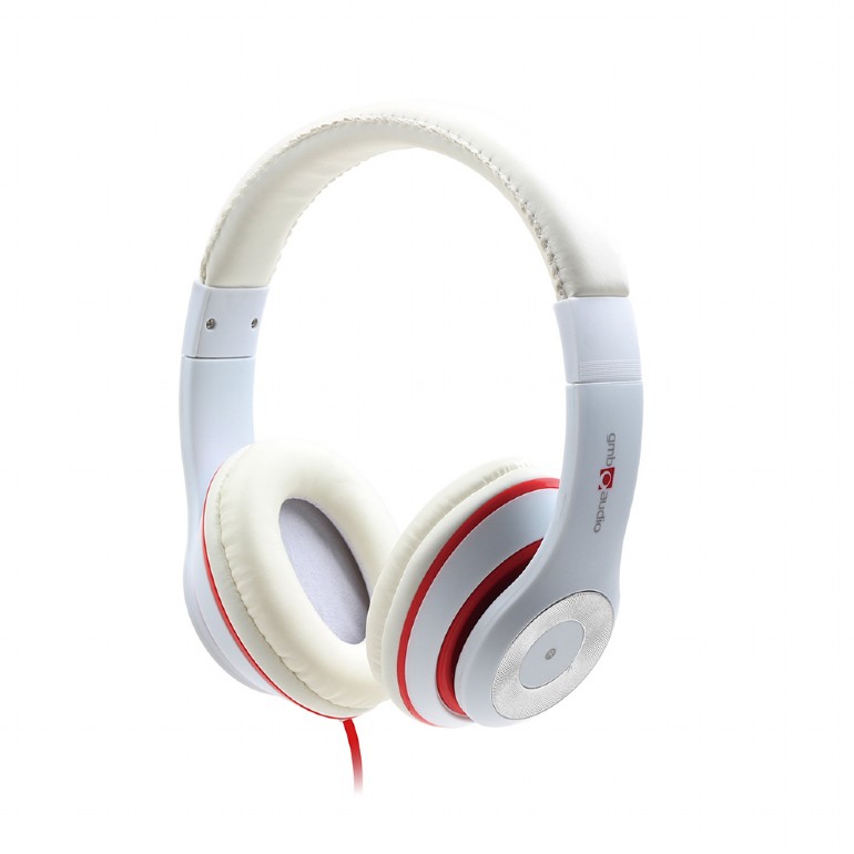 GEMBIRD Stereo headset, &quot;Los Angeles&quot;, white | MHS-LAX-W