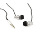 GEMBIRD Metal earphones with microphone, &quot;Paris&quot;, silver | MHS-EP-CDG-S