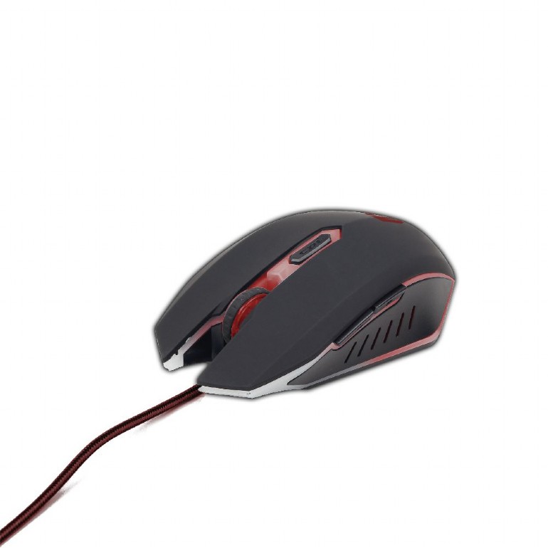 GEMBIRD Gaming mouse, USB, red | MUSG-001-R