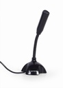 GEMBIRD Desktop microphone, black | MIC-D-02