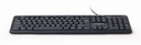 GEMBIRD Standard keyboard, USB, US layout, black | KB-U-103