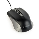 GEMBIRD Optical mouse, USB, spacegrey/black | MUS-4B-01-GB