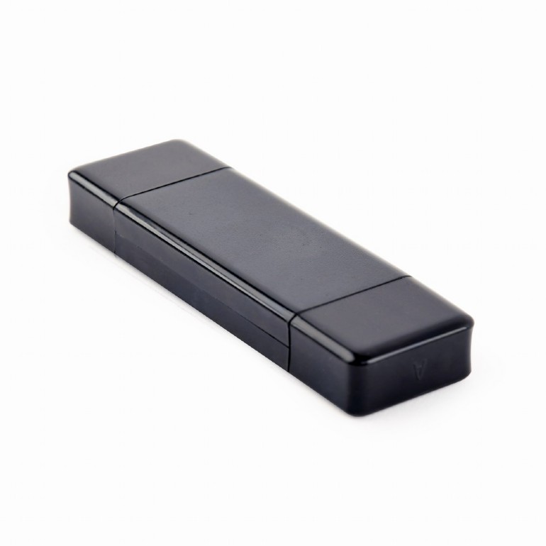 GEMBIRD Multi-USB SD card reader, black | UHB-CR3IN1-01