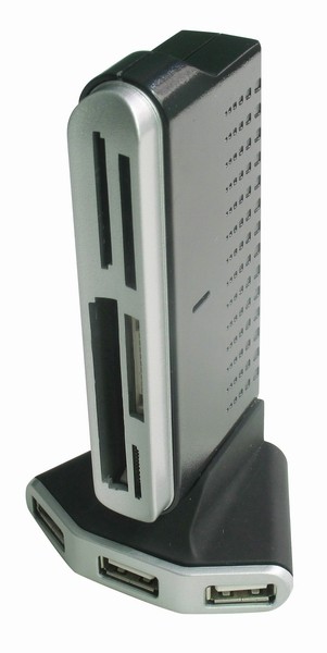 GEMBIRD USB HUB with card reader | UHB-CT18