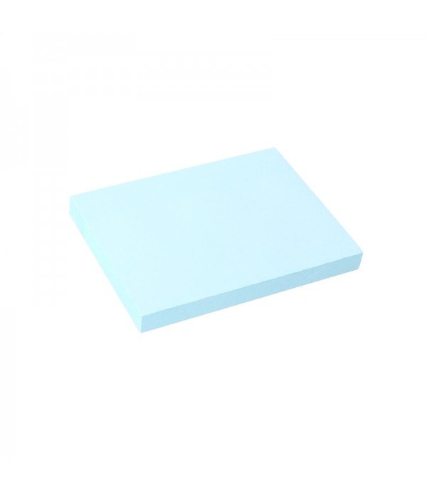 STICKY NOTES BLUE PLATINET 75x100MM 100 SHEETS [43081] EOL