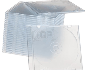KAPAK CD 1 SLIM CASE CLEAR 5.2mm (200cp kutia) PLATINET [56621]
