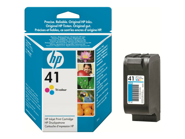 Ctrg. HP 41 Inkjet Print Cartridge Tri-color 51641A OEM EOL