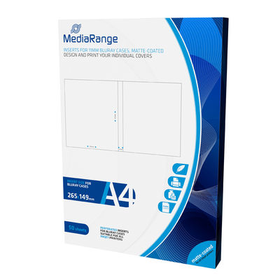 BLU RAY CASE INSERTS 50 SHEETS/PACK [12793] EOL