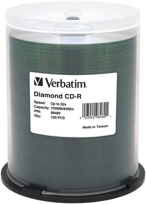 CD-R 700MB 52X PRINTABLE ACU-DISC ADVANCED GUARD DIAMOND (100CP) [31361] EOL