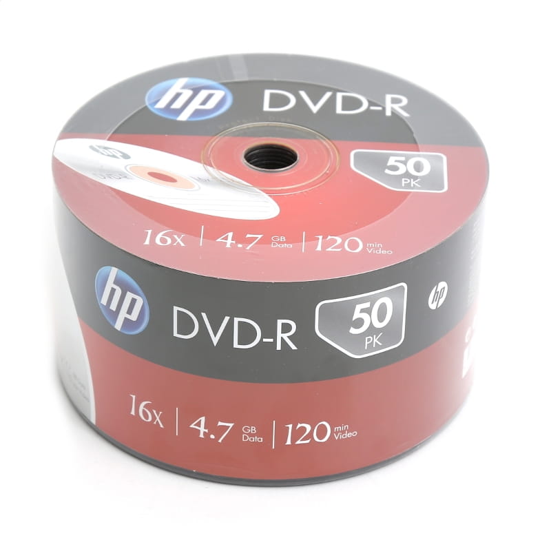 DVD-R 4.7GB 16X HP (50CP) [14219]
