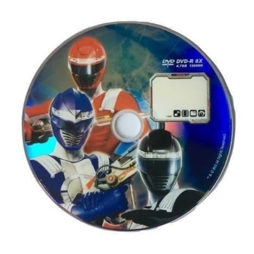 DVD-R 4.7GB 8X DISNEY POWER RANGERS (10CP) [53425] EOL