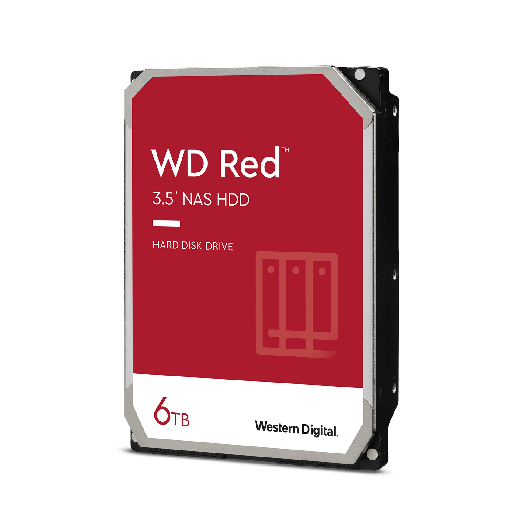 HDD INTERNAL 6TB WD60EFAX, RED