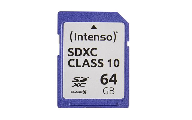 CARD SDHC 64GB CLASS 10 INTENSO [01793]