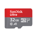 KARTE MEMORIE SANDISK CARD Ultra MicroSDHC 32GB SANDISK + ADAPTER 120MB/s SD CLASS 10 UHS-I [18414]