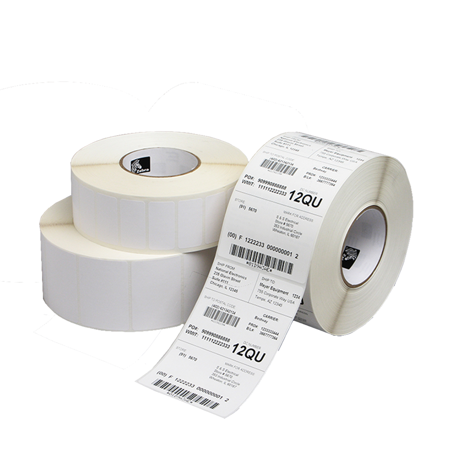 LABEL CONSUMABLES ZEBRA, PAPER, 148x210mm, DIRECT THERMAL, 76mm CORE 3005103