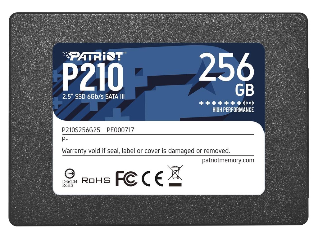 SSD Patriot P210 2,5 256GB SATA3