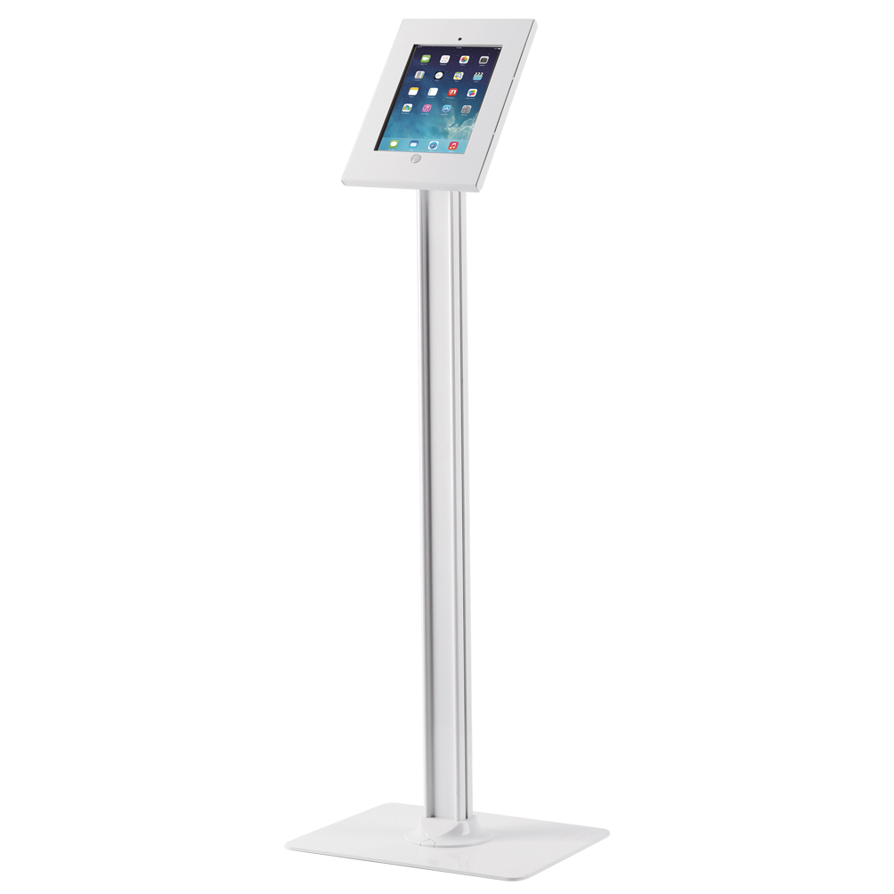 TABLET STANDS NEOMOUNTS BY NEWSTAR | TABLET-S300WHITE |WHITE | WIDTH 40 cm DEPTH 30 cm HEIGHT 109 cm