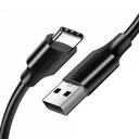 UGREEN USB-A 2.0 TO USB-C CABLE NICKEL PLATING 1.5M (BLACK)