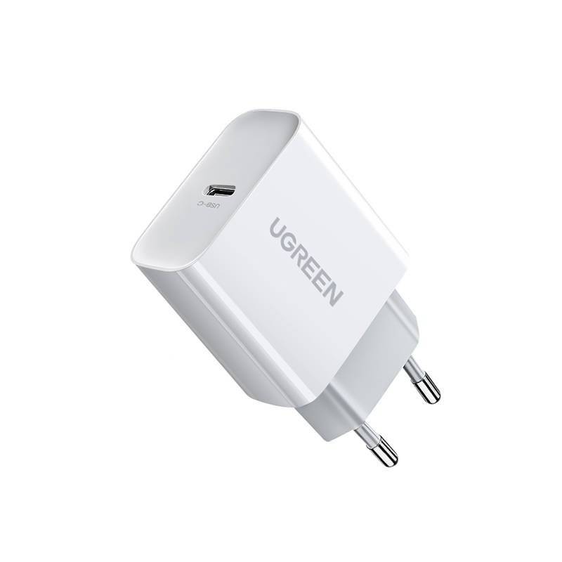 UGREEN FAST CHARGING POWER ADAPTER WITH PD 20W EU (WHITE)