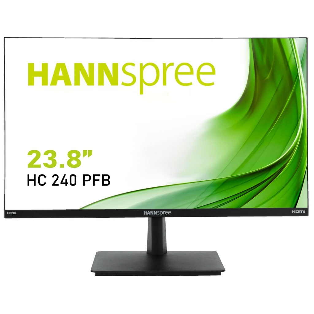 HANNspree 23.8&quot;w  Monitor 16:9 LED 1920 x 1080 DP + HDMI + VGA