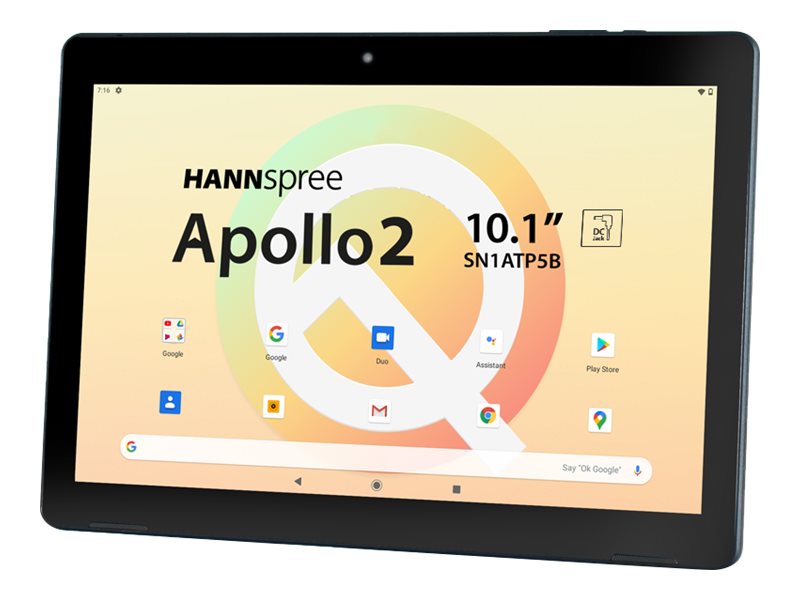 HANNspree 10.1&quot;W Tablet PC 3/32GB Android Q 10 CPU Quad 2Ghz 1280×800 BT 5.0