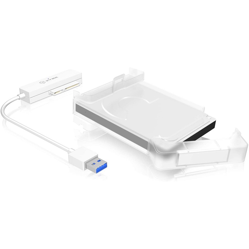RaidSonic ICY BOX IB-AC703-U3 storage enclosure - SATA 6 Gb/s - USB 3.0