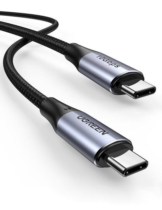 UGREEN USB-C 3.1 M/M GEN2 5A CABLE WITH BRAIDED 1M (BLACK)