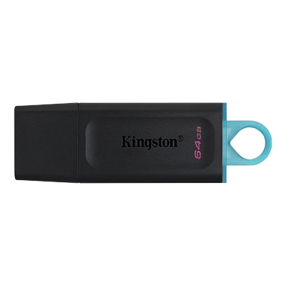 USB KINGSTON DT EXODIA 64GB USB 3.0 USB3.2 GEN1, BLACK+TEAL
