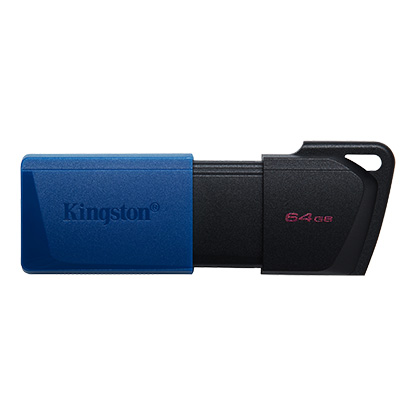 USB KINGSTON DT EXODIA M 64GB USB 3.0 USB3.2 GEN1, BLACK+BLUE