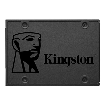 SSD KINGSTON A400 2,5 480GB SATA3 RW: 500/450MB/S, TLC, 160TBW