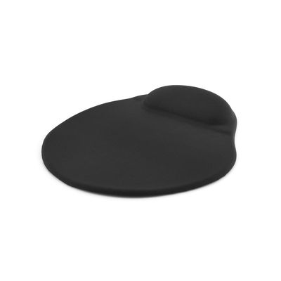 MEDIARANGE MOUSE PAD ERGONOMIC MOUSE PAD WITH GEL WRIST SUPPORT, BLACK