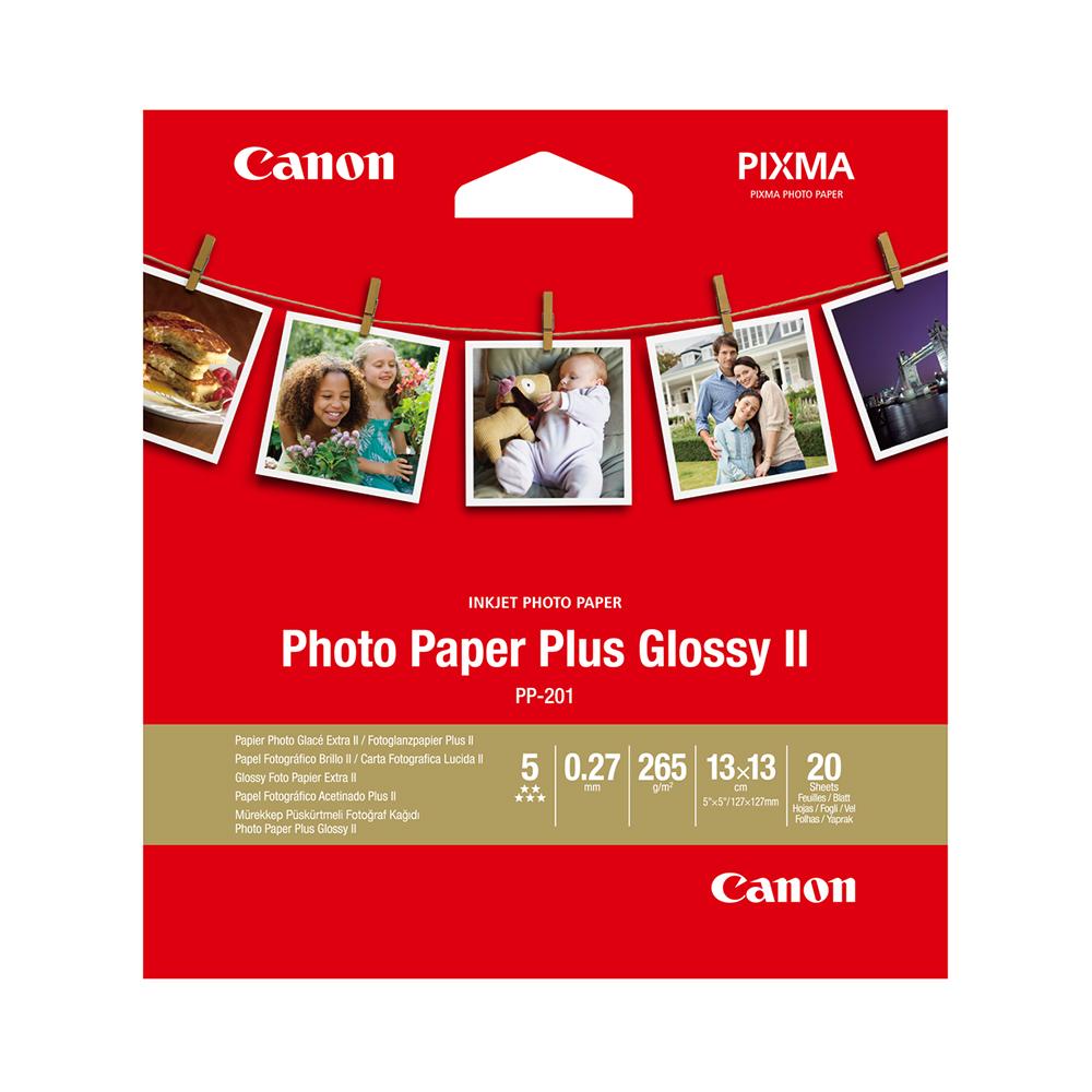 CANON PP-201 Square (5x5 inch) 20 sheets | PHOTO PAPER PLUS (PP-201) 5x5 inch 20SH