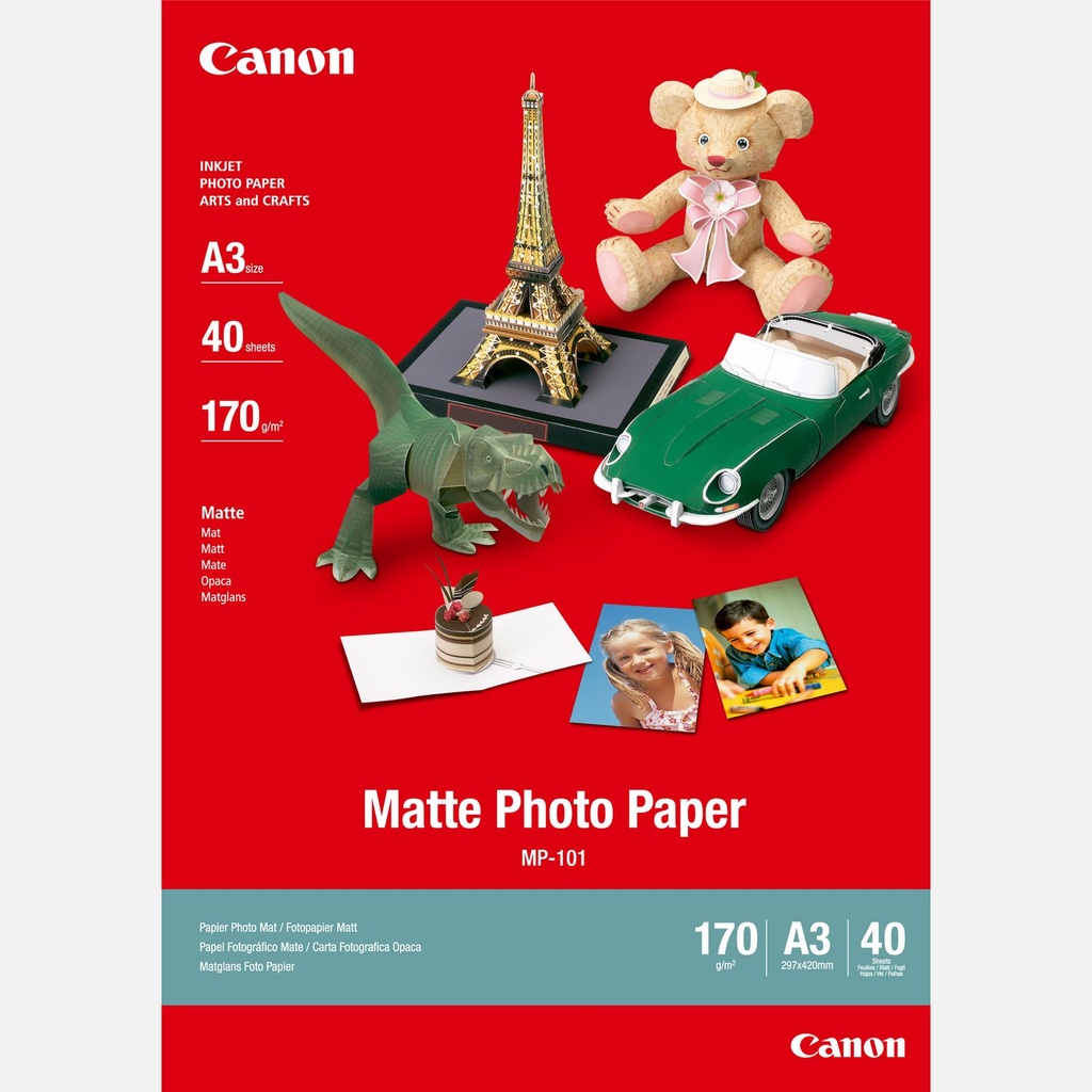 CANON Photo PAPER (40 sheets) | BJ MEDIA MPH PAPER MP-101 A3 40SH