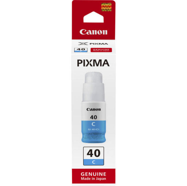 CANON Cyan Ink Bottle for G6040, G5040, GM2040 | INK GI-40 C