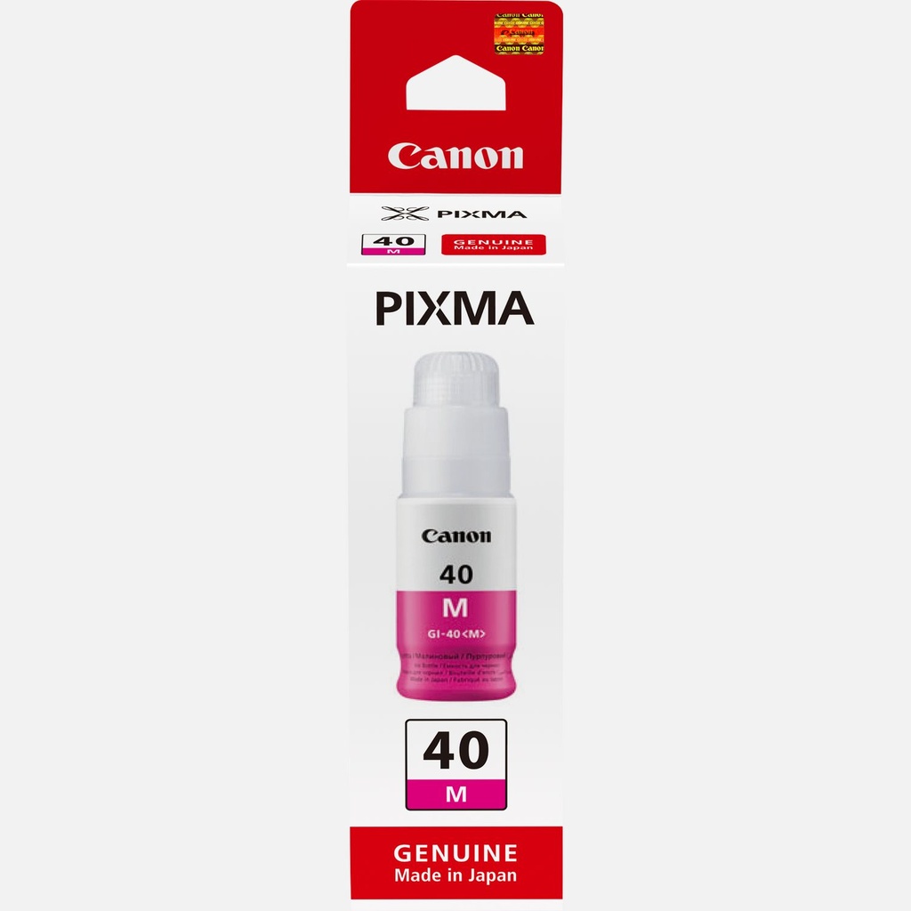 CANON Magenta Ink Bottle for G6040, G5040, GM2040 | INK GI-40 M