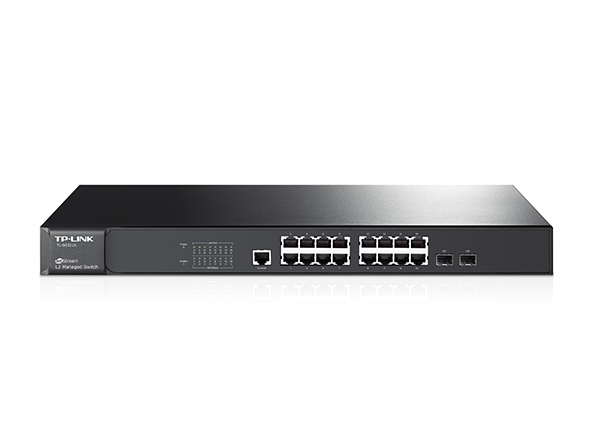 SWITCH TP-LINK JETSTREAM 16-PORT GIGABIT L2 MANAGED SWITCH WITH 2 COMBO SFP SLOTS TL-SG3216 EOL