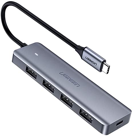 UGREEN 4-PORT USB3.0 HUB WITH USB-C POWER SUPPLY | CM219