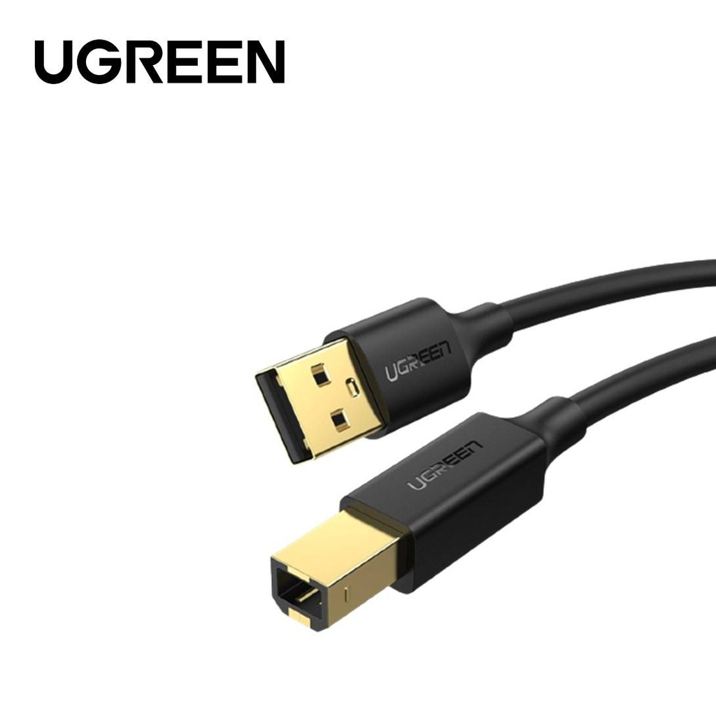 UGREEN USB 2.0 AM TO BM PRINT CABLE 1.5M (BLACK) | US135