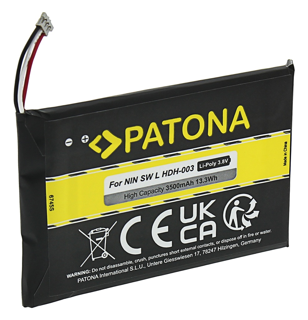 PATONA Battery f. Nintendo Switch Switch Lite Lite NS HDH-003 HDH-A-BPHAT-C0