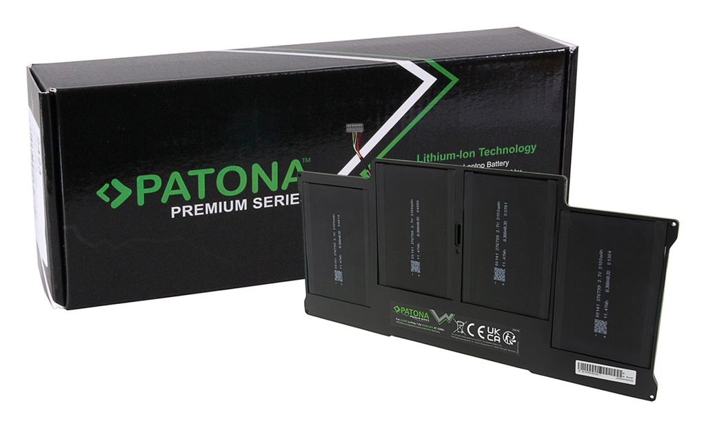 PATONA Premium Battery f. Apple Macbook Air 13&quot; A1369 (EMC 2392) A1377 A1405 A1496