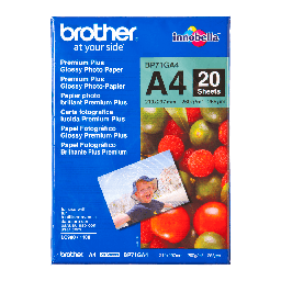 [A00398] LETER BROTHER A4 PHOTO-PAPER GLOSSY 260g/m2 BP-71GA4 20CP [65841]