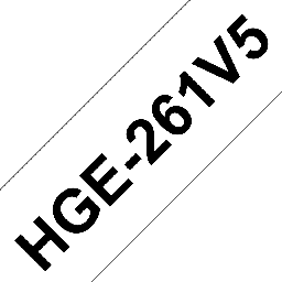 [A00586] LABEL CONSUMABLES OEM BROTHER HG TAPE HGE261V5
