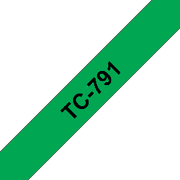 [A00629] LABEL CONSUMABLES OEM BROTHER TC TAPES LAMINATED TC791