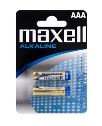 [A04445] BATERI ALKALINE MAXELL LR03 2PK BLIST