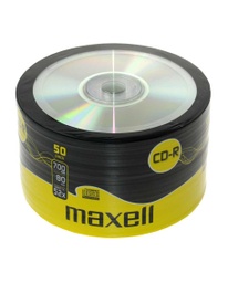 [A04548] DISC-CD MAXELL CD-R 80 52X 50 SHRINK