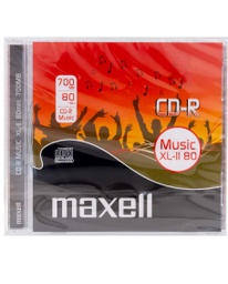 [A04554] DISC-CD MAXELL CD-R 80 MU 10MM 1PK