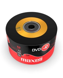 [A04605] DISC-DVD MAXELL DVD-R 47 16X 50 SHRINK