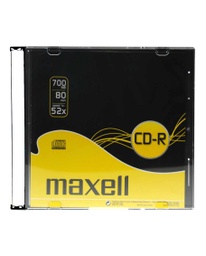 [A04610] DISC-CD MAXELL CD-R 80XL 5MM 52X 1PK