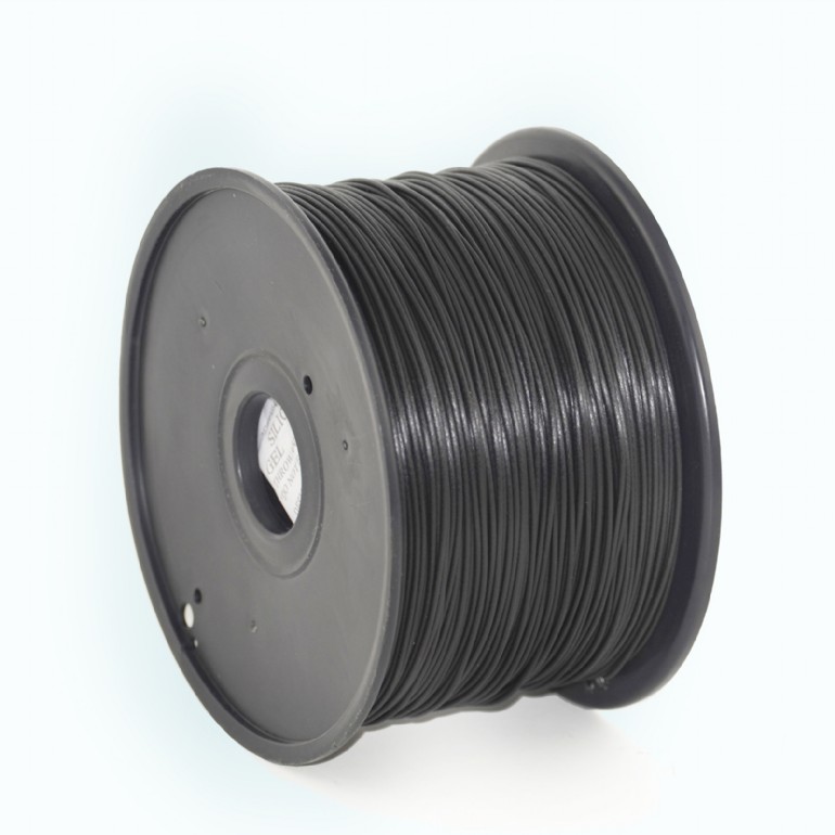 3D FILAMENT GEMBIRD ABS Filament  Black, 1.75 mm, 1 kg | 3DP-ABS1.75-01-BK