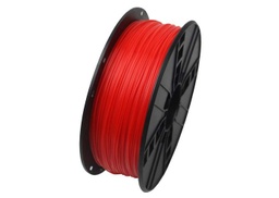 [A04675] 3D FILAMENT GEMBIRD ABS Filament  Fluorescent Red, 1.75 mm, 1 kg | 3DP-ABS1.75-01-FR